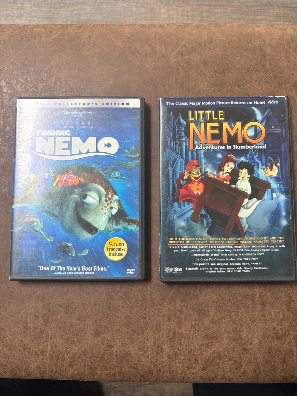Disney Finding Nemo / Little Nemo Adventures in Slumberland DVD Set